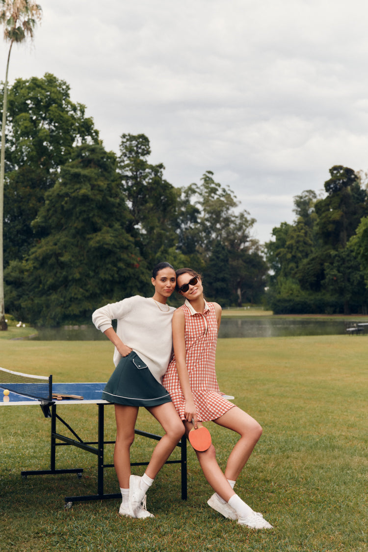 Eden Green Shirley Tennis Skirt