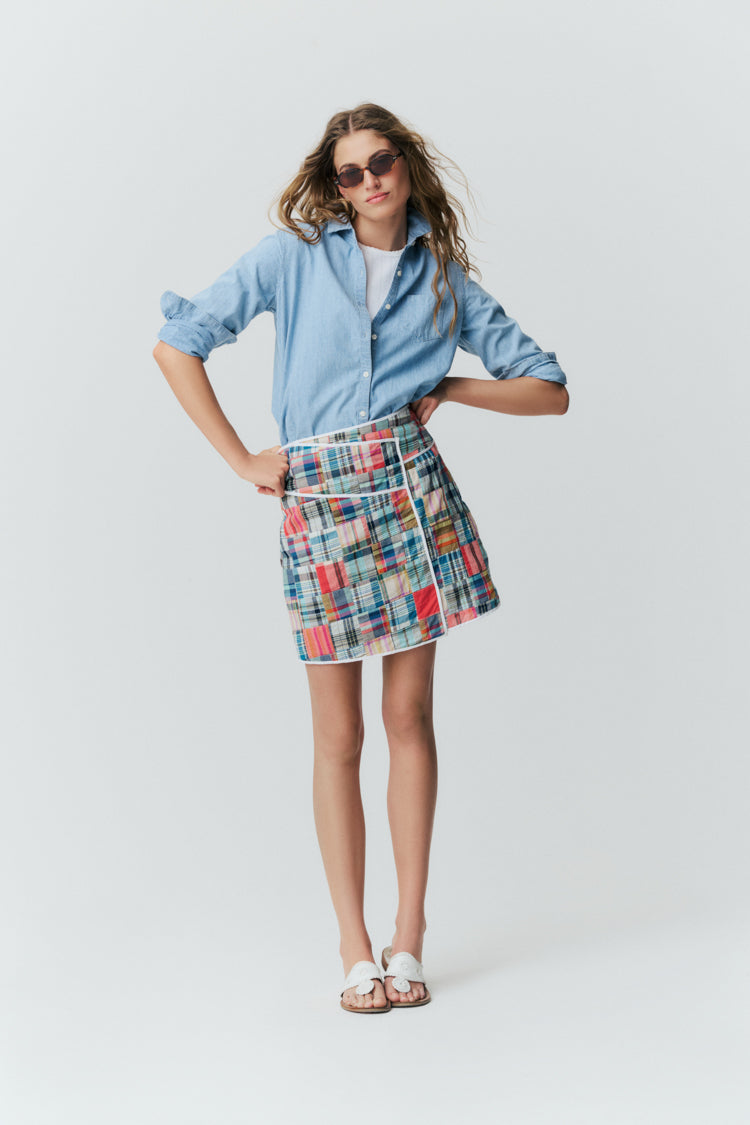 Heritage Madras Marcy Mini Skirt