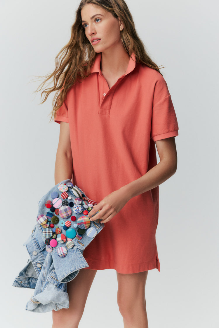 Nantucket Reds Pique Holmes Polo Dress