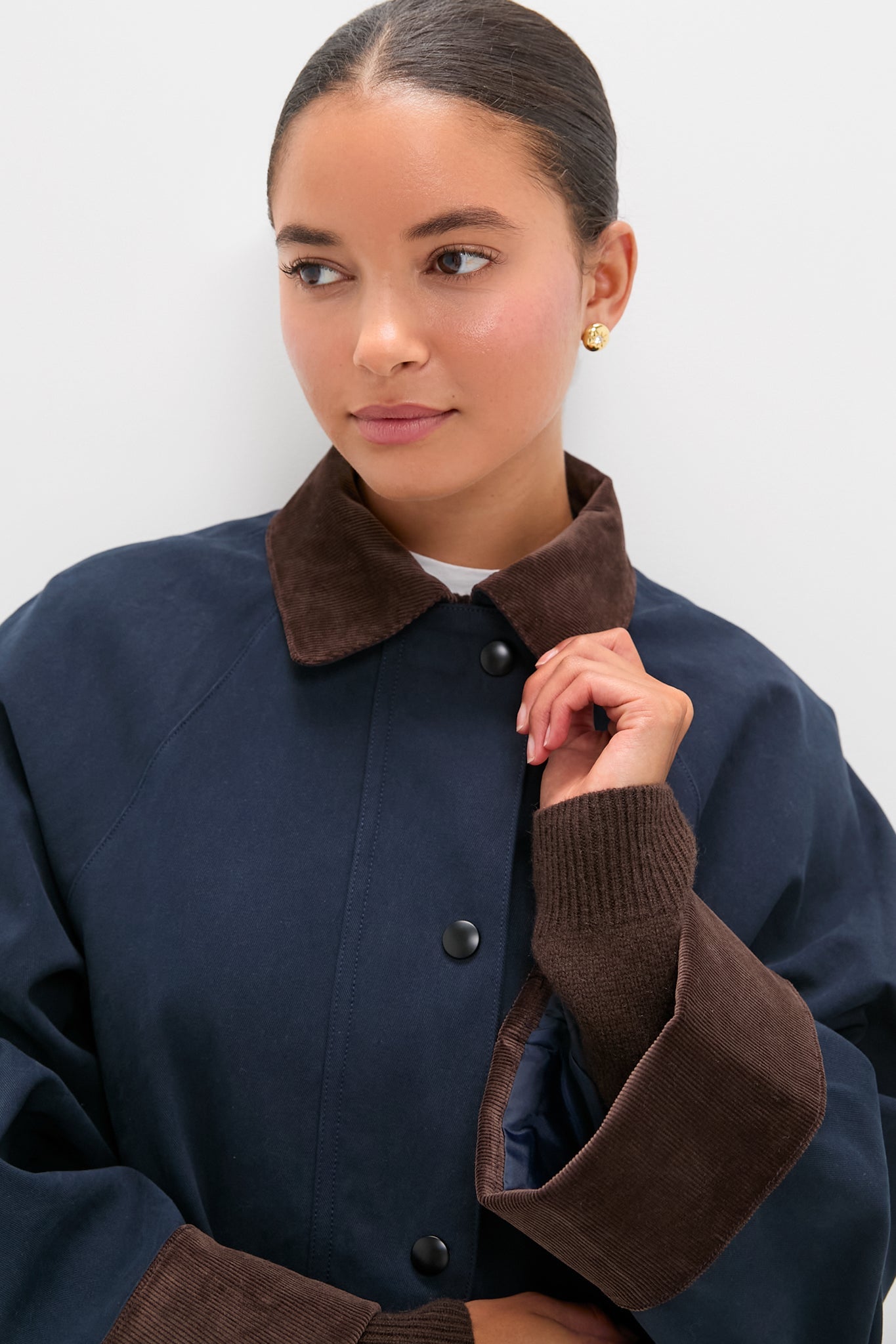 Navy Barn Jacket