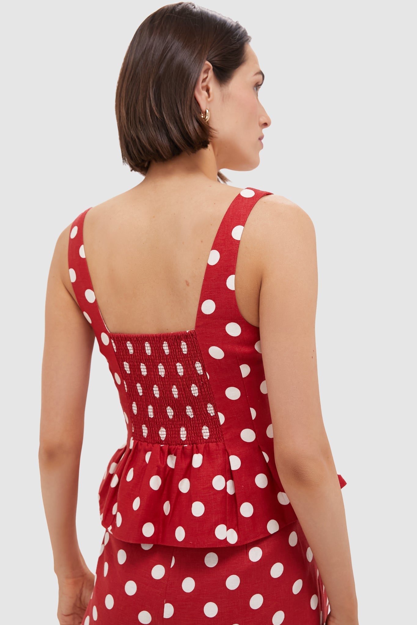 Polka Dot Rosalie Top