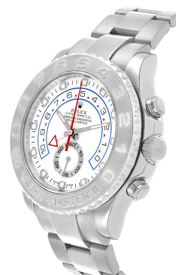 Rolex Yacht-Master II White Dial 44mm Men's Watch 116689-0001
