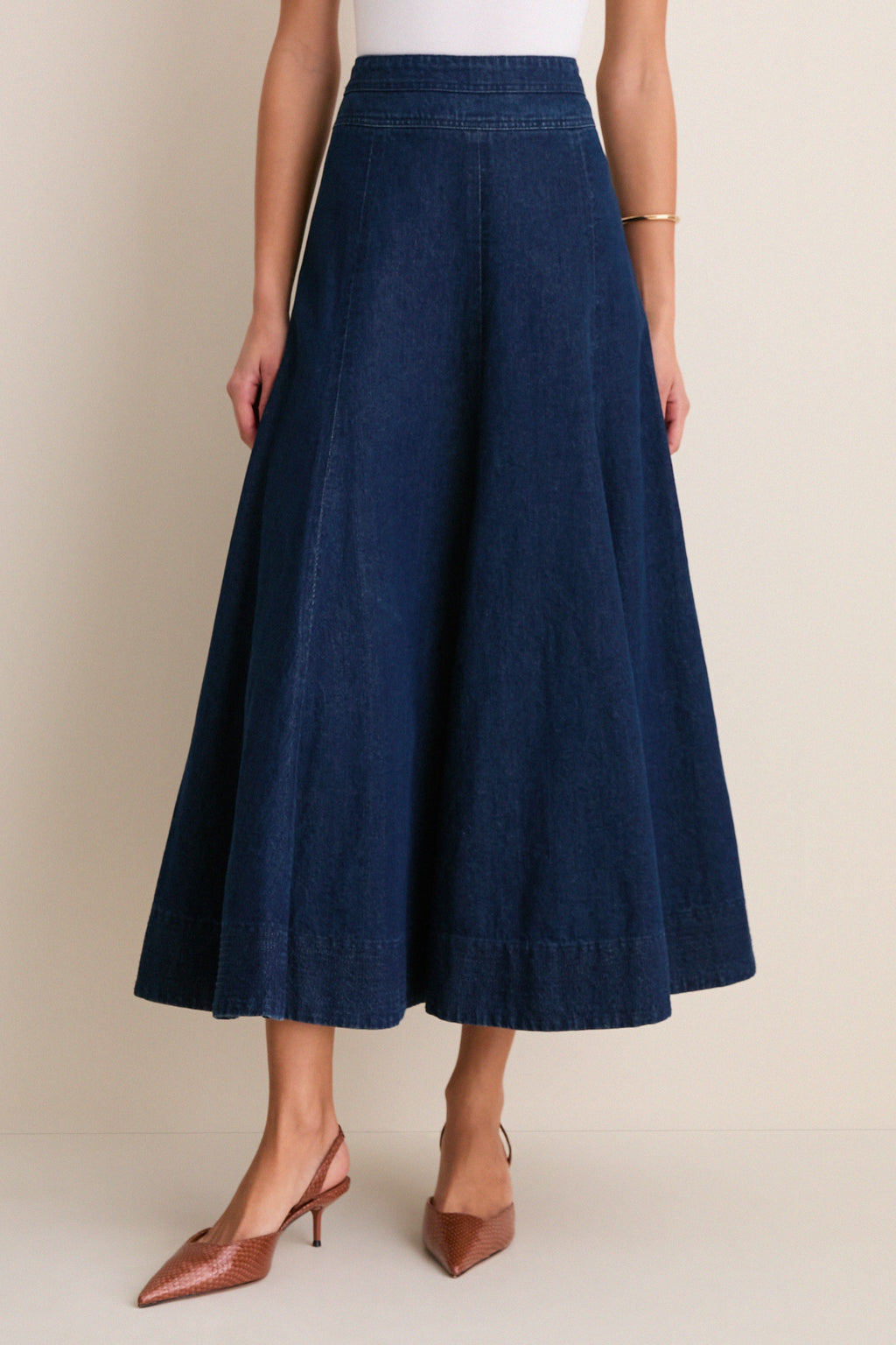 Dark Denim Brynn Skirt