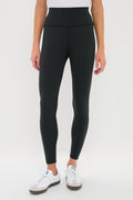 Black High Rise Compression Spandex MacKenzie Legging