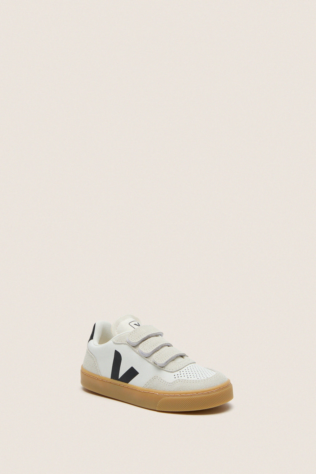 White Black Natural Small V-90 Sneakers