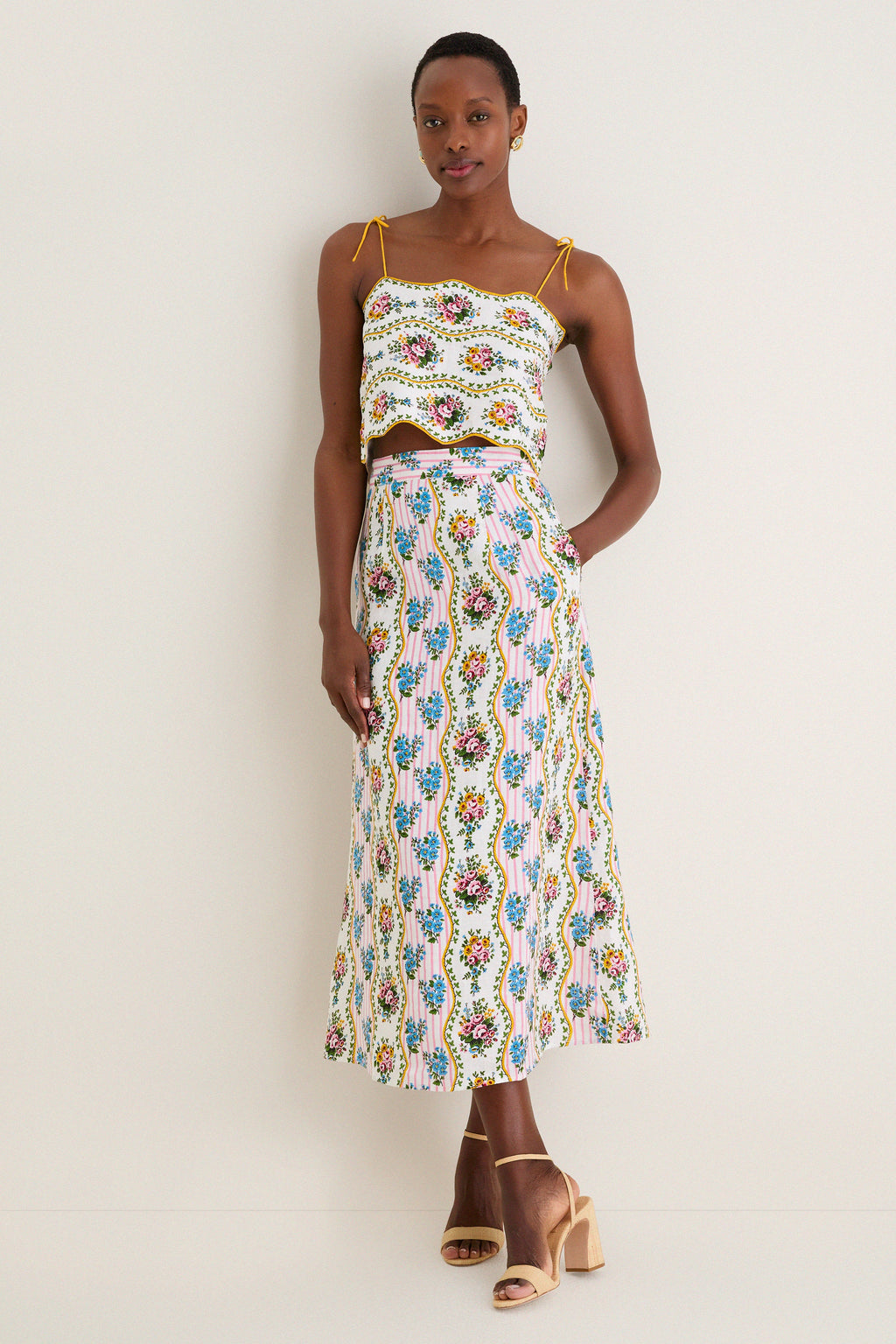 Vintage Bouquet Sicily Skirt