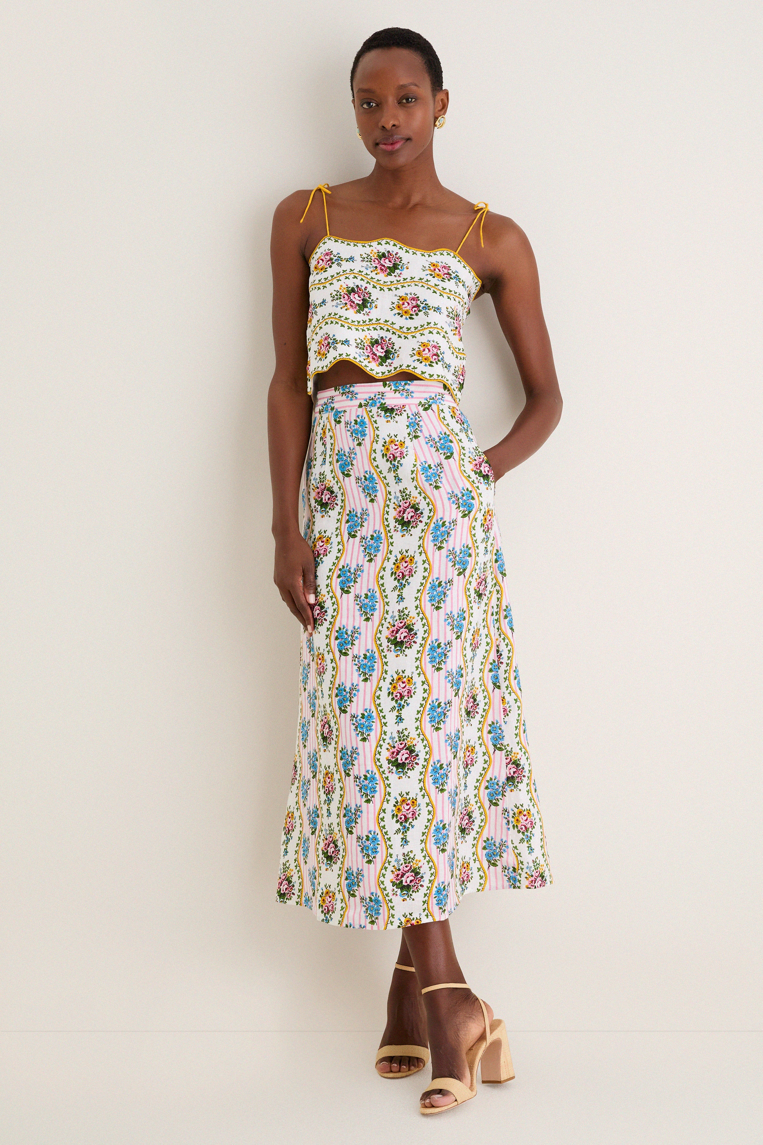 Vintage Bouquet Sicily Skirt