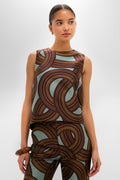 Montecarlo Jacquard La Scala Top