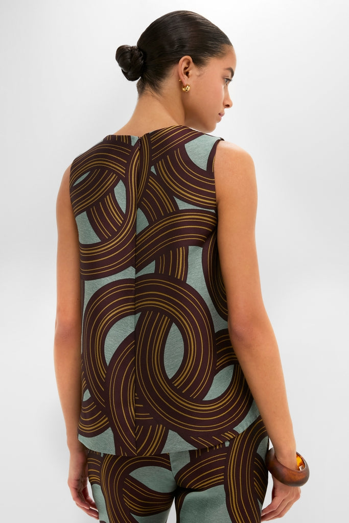 Montecarlo Jacquard La Scala Top