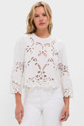 Cream Picnic Top