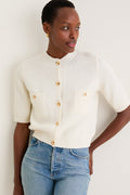 Ivory Christa Cardigan