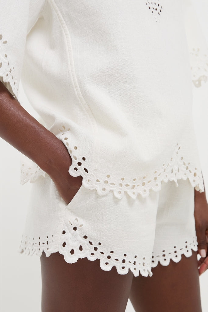 White Balyme Shorts