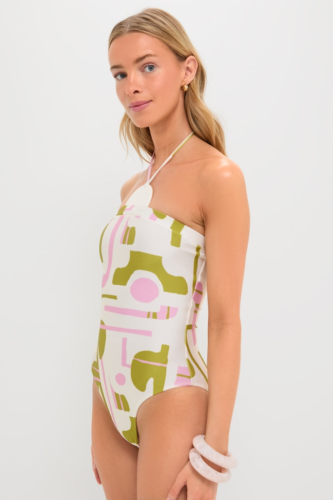 Off-White Balearic Applique Swimsuit