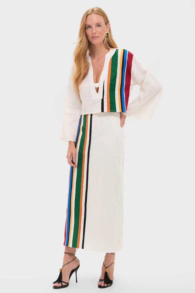 Roman Lima Midi Skirt