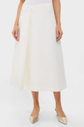 Ivory Babitz Midi Skirt