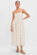 Orchid Echo Cotton Jacquard Betsy Dress