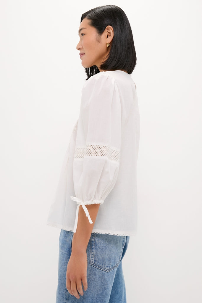 White Bella Blouse