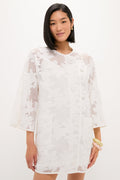 White Floral Lace Sidney Coverup
