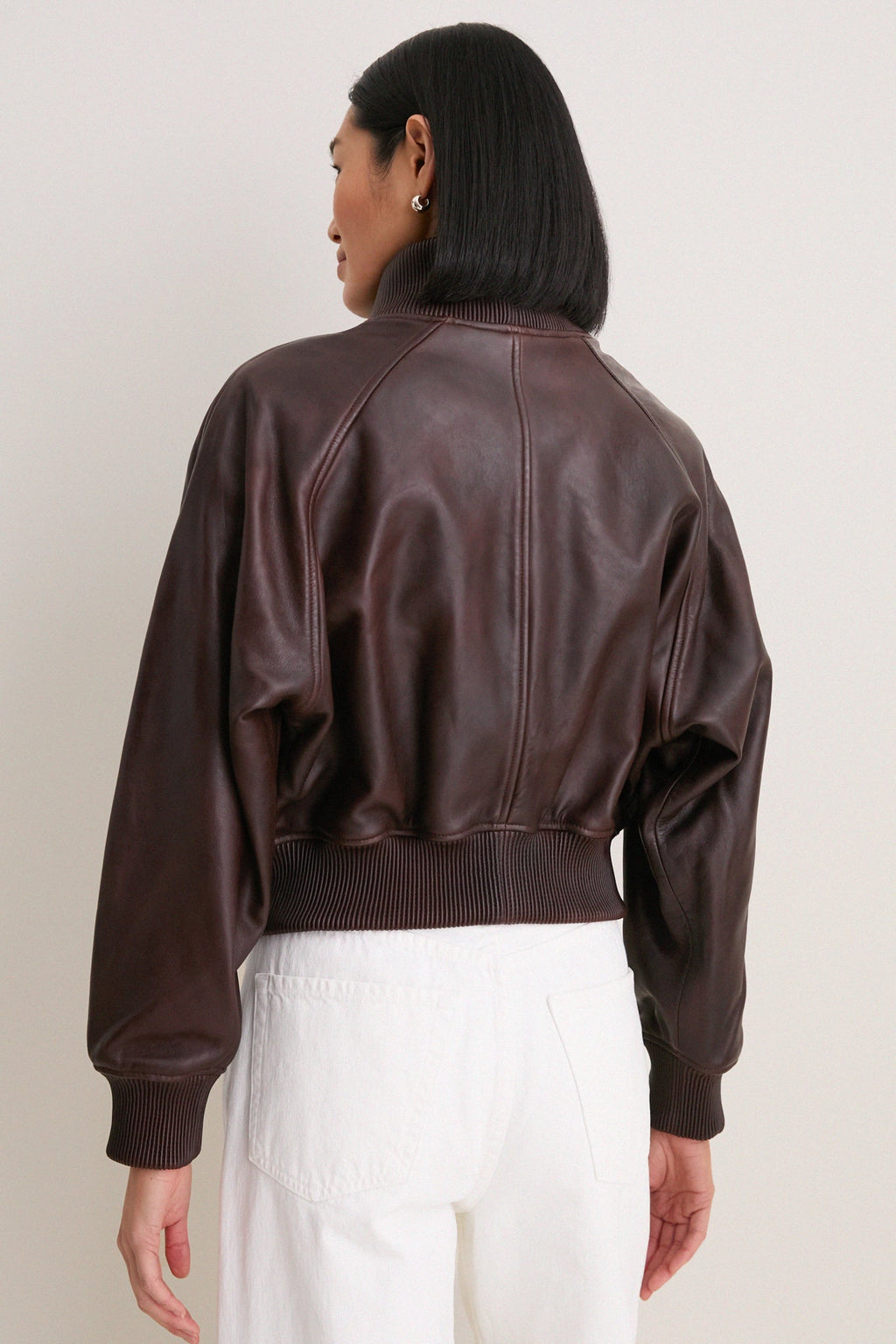 Brown Sheep Skin Leather Jacket
