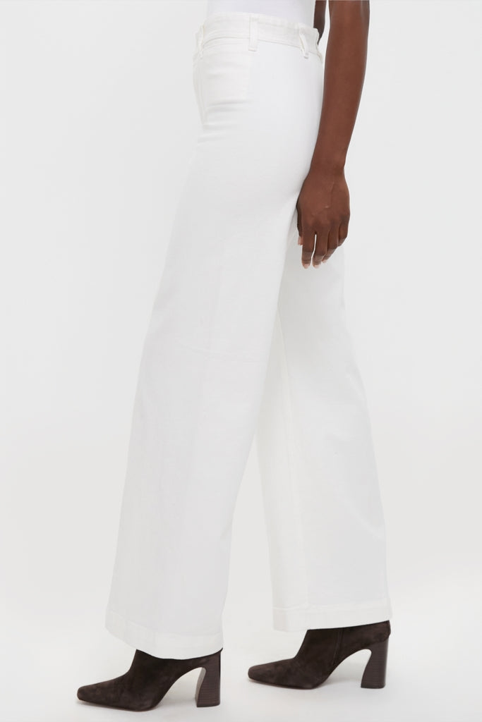 Nevis Cotton Twill Woven Standard Flare Pants