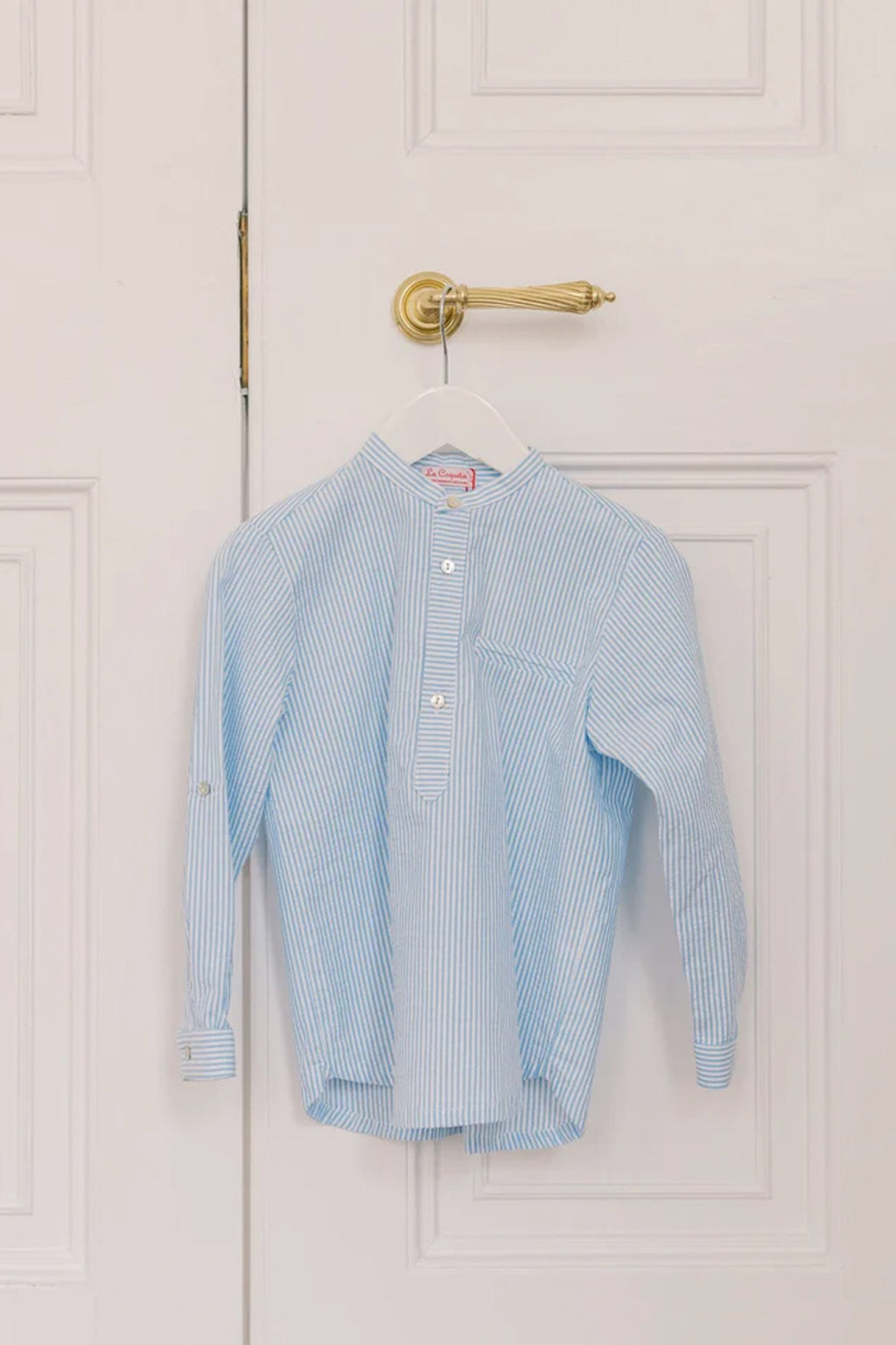 Blue Stripe Mateo Long Sleeve Shirt