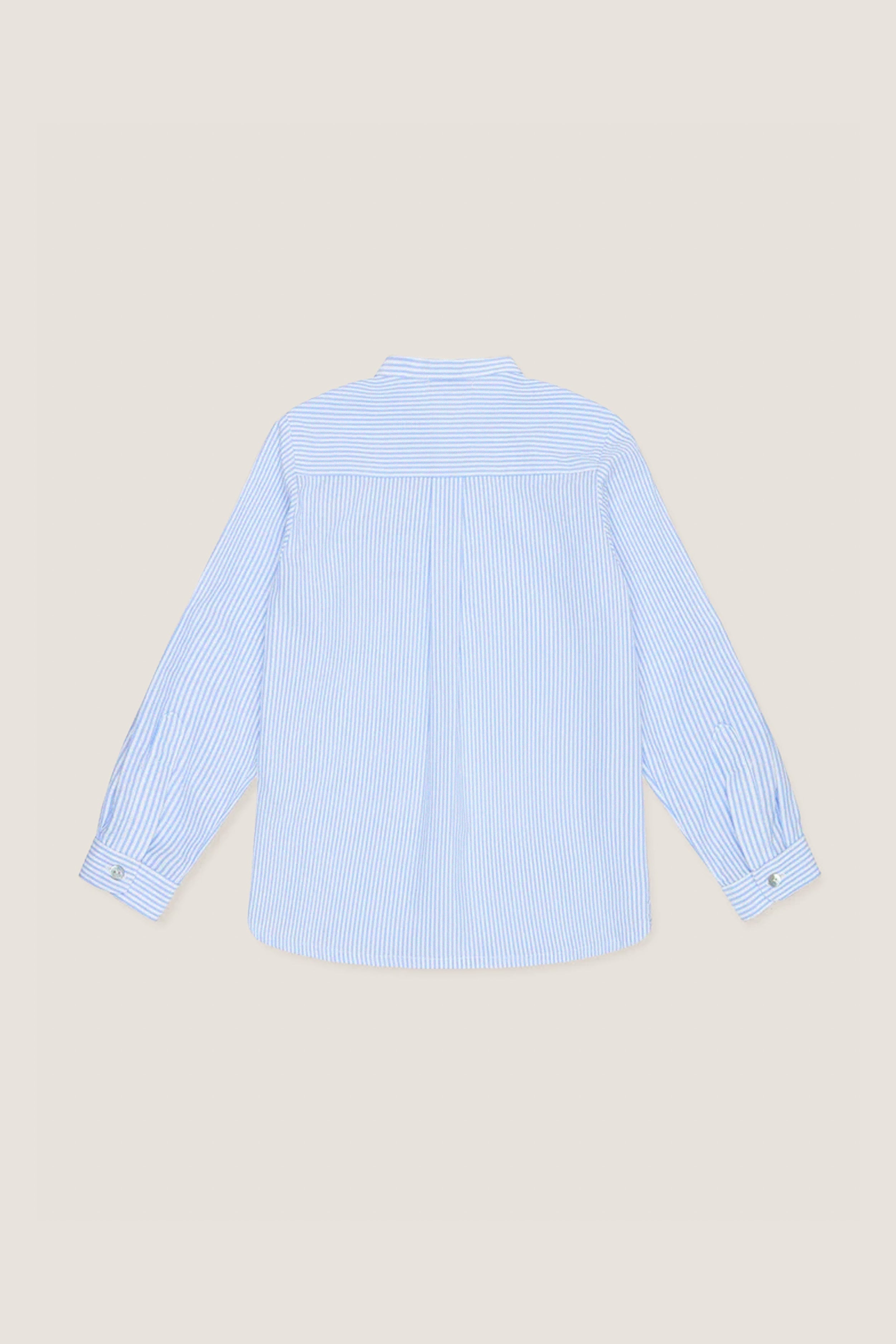 Blue Stripe Mateo Long Sleeve Shirt