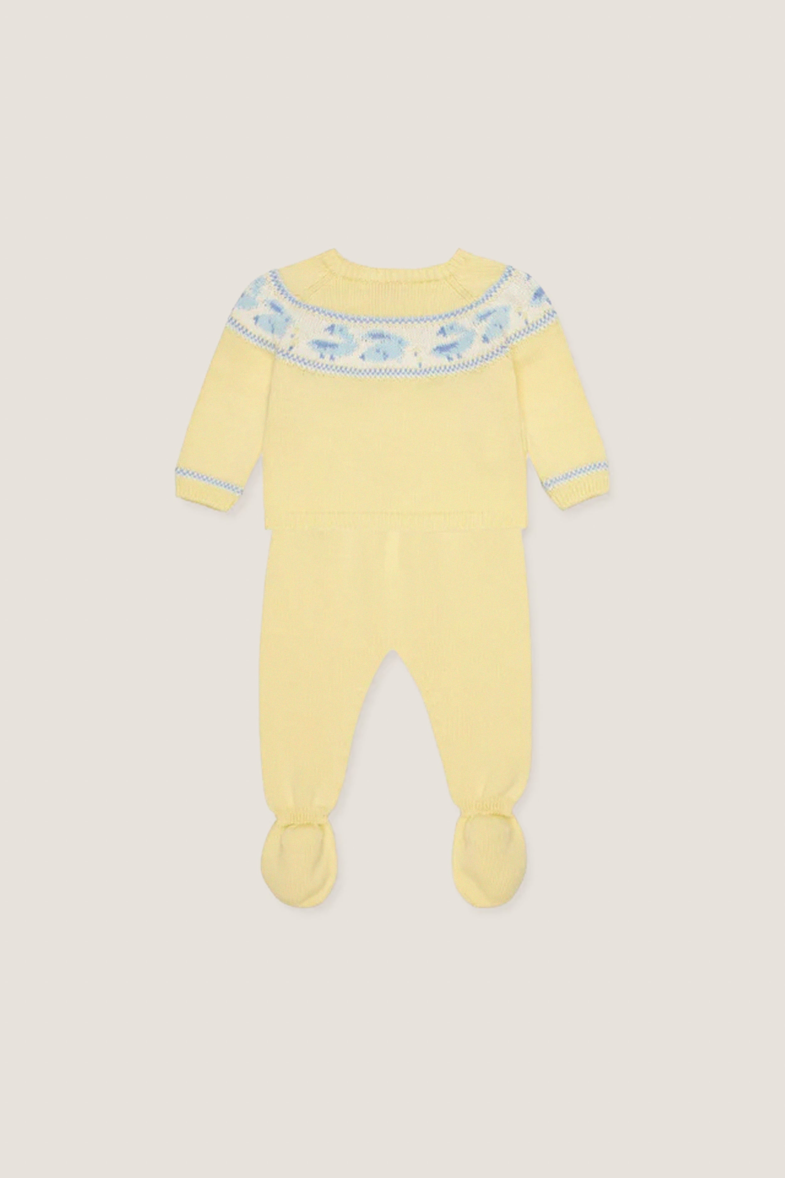 Lemon Kayra Cotton Baby Knitted Set