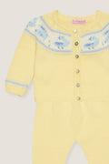 Lemon Kayra Cotton Baby Knitted Set