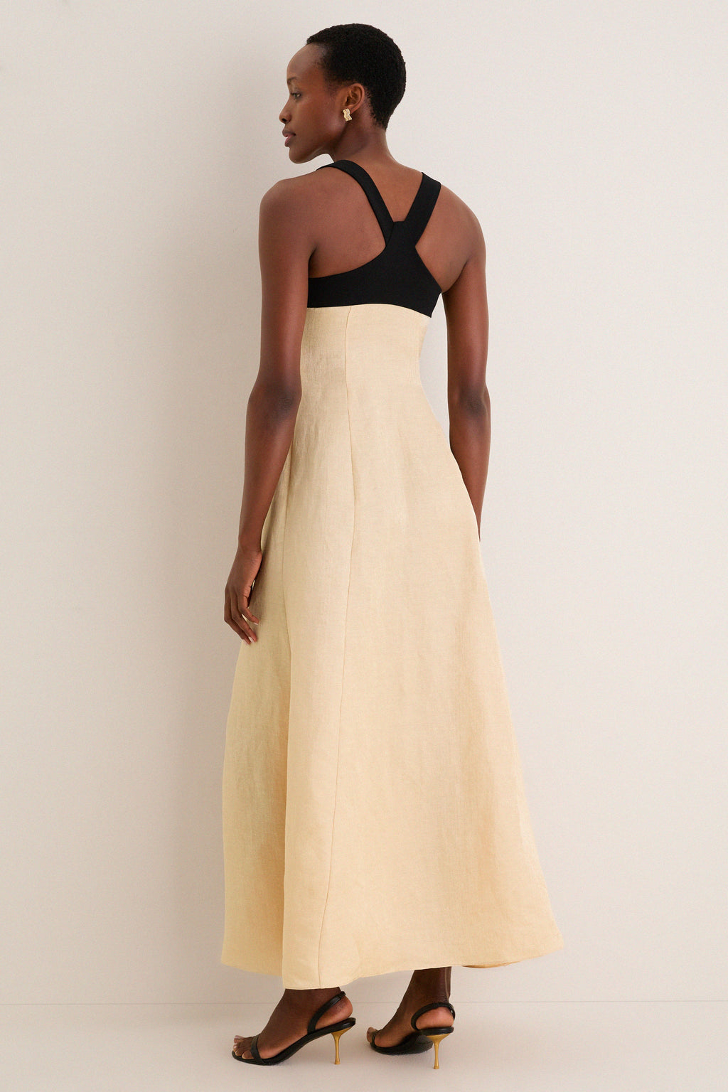 Buttercream Row Row Row Your Buttons Dress