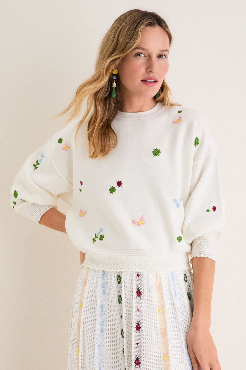Milk Multi Dump Sweater