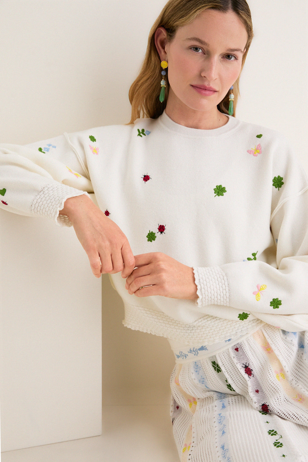 Milk Multi Dump Sweater