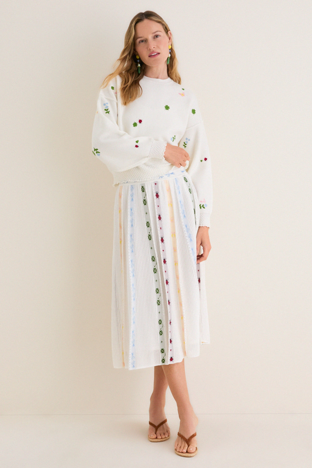 Milk Multi Dump Sweater