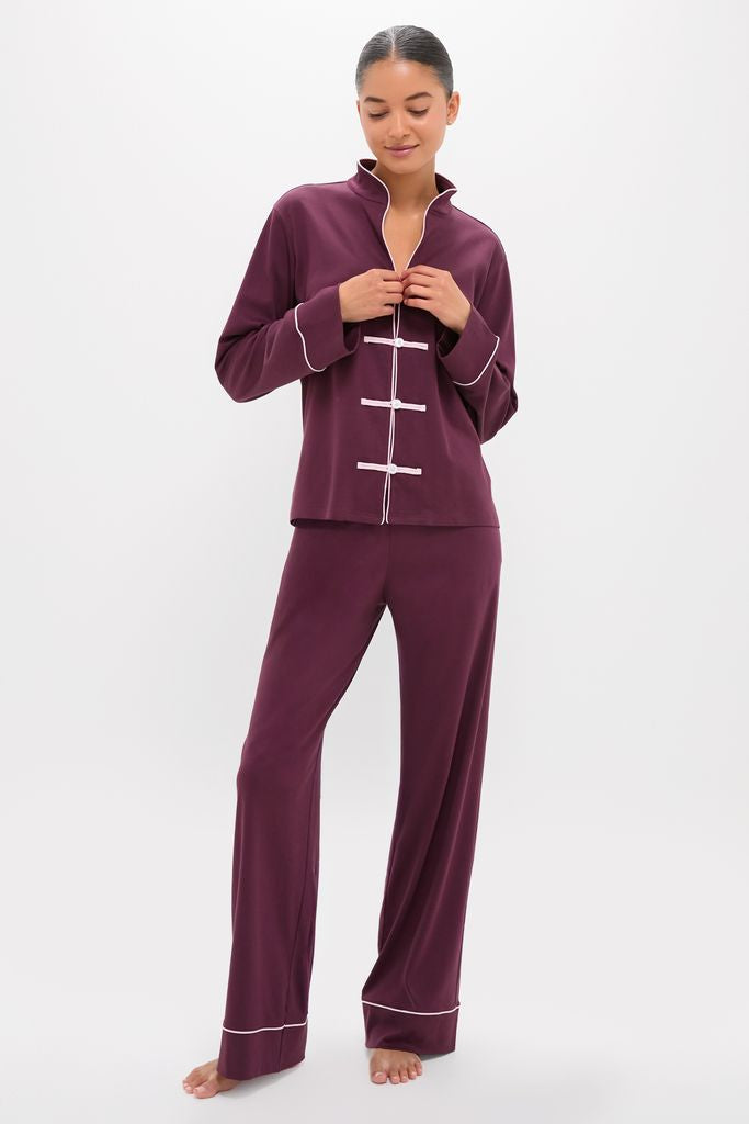 Winetasting Pima Cotton Wilford Women's Pajama Set