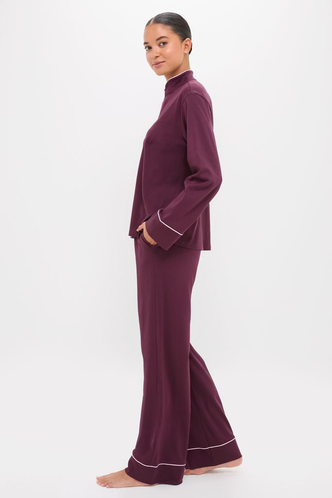 Winetasting Pima Cotton Wilford Women's Pajama Set
