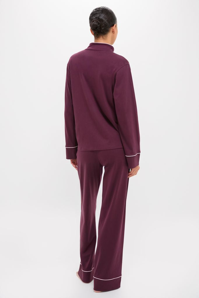 Winetasting Pima Cotton Wilford Women's Pajama Set