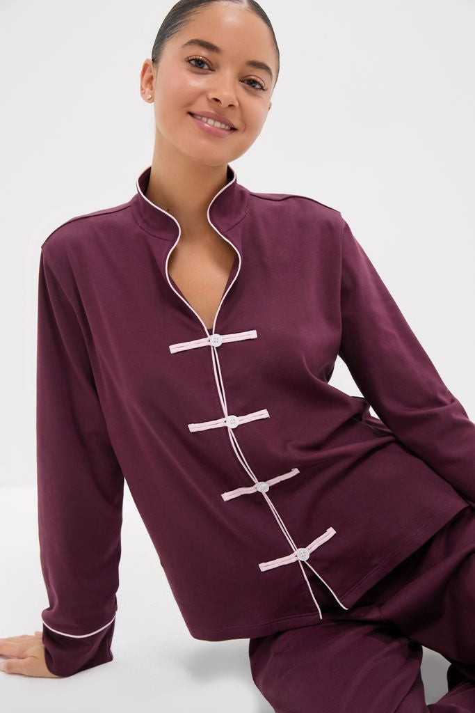 Winetasting Pima Cotton Wilford Women's Pajama Set