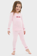 Pink Pima Cotton Arien Kid's Pajama Set