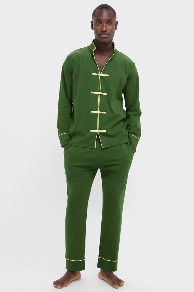 Douglas Fir Pima Cotton Wilford Men's Pajama Set
