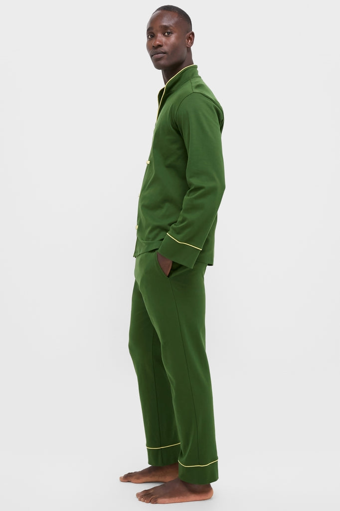 Douglas Fir Pima Cotton Wilford Men's Pajama Set