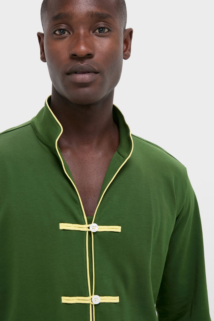 Douglas Fir Pima Cotton Wilford Men's Pajama Set