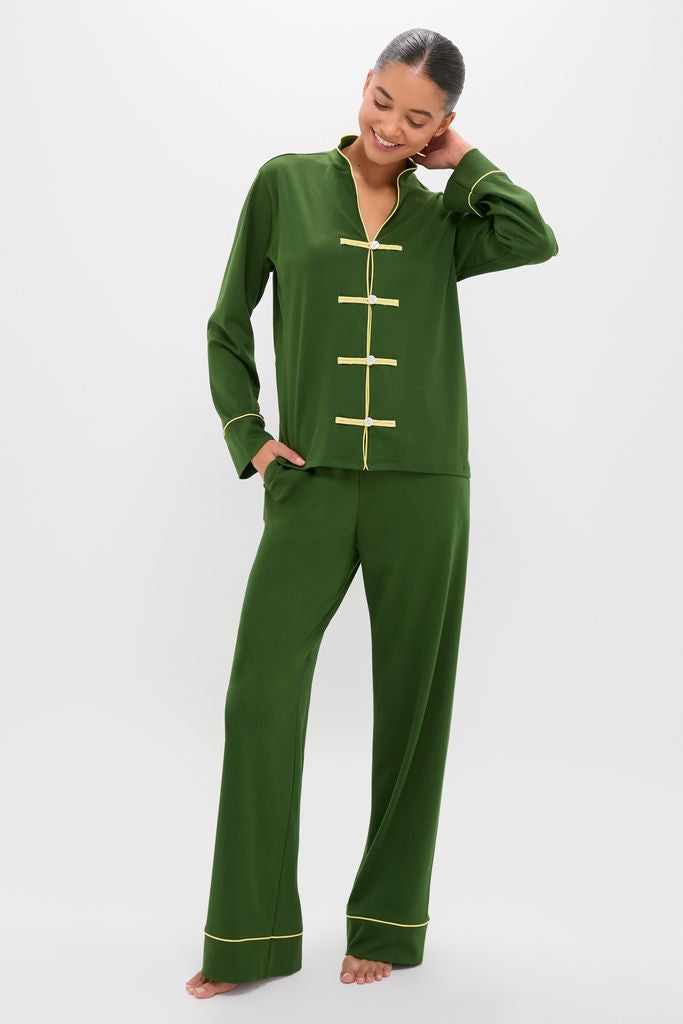 Douglas Fir Pima Cotton Wilford Women's Pajama Set