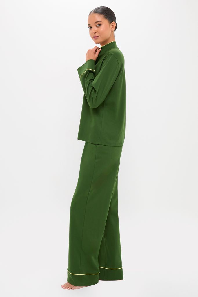 Douglas Fir Pima Cotton Wilford Women's Pajama Set