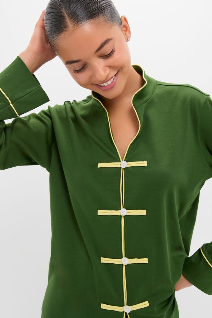 Douglas Fir Pima Cotton Wilford Women's Pajama Set