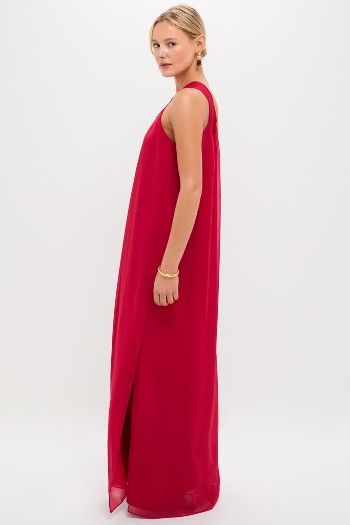 Red Soleil Gown