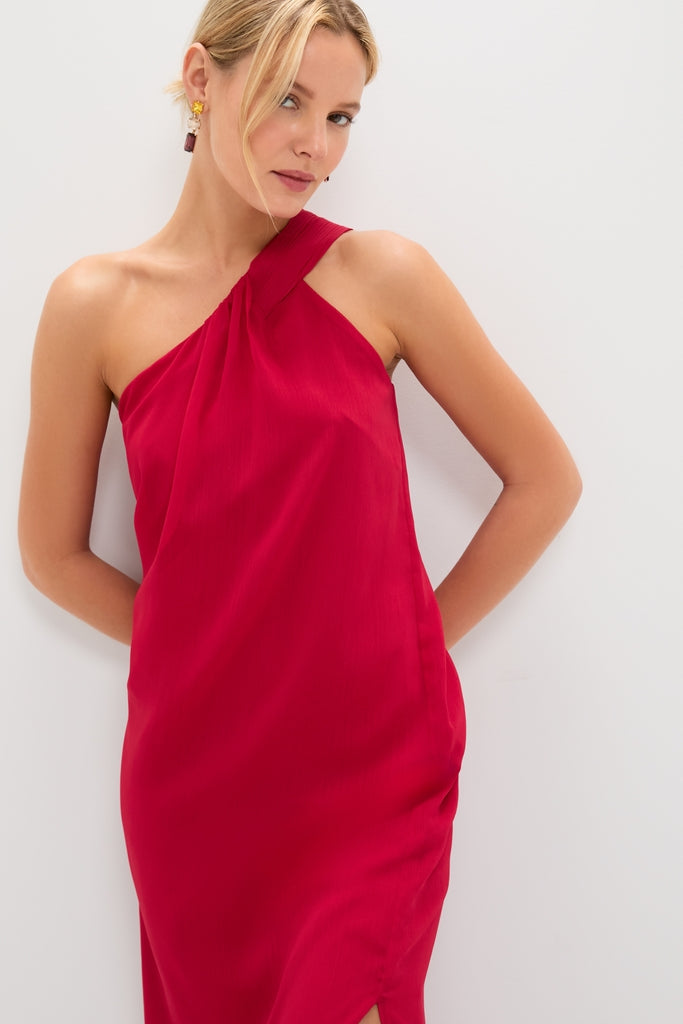 Red Soleil Gown