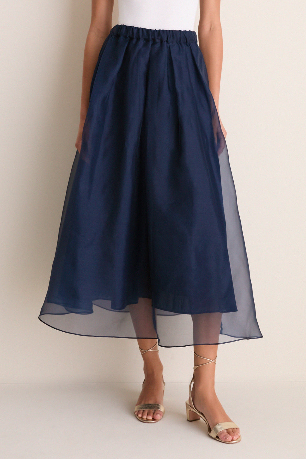 Navy Visino Skirt