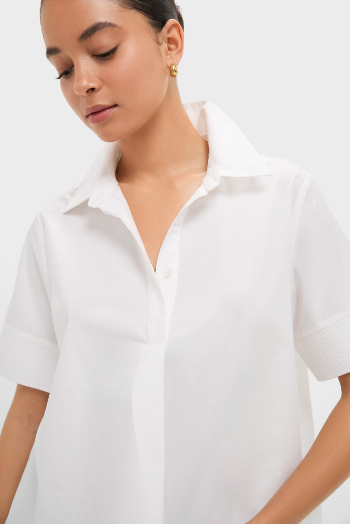 White Cotton Adams Shirt