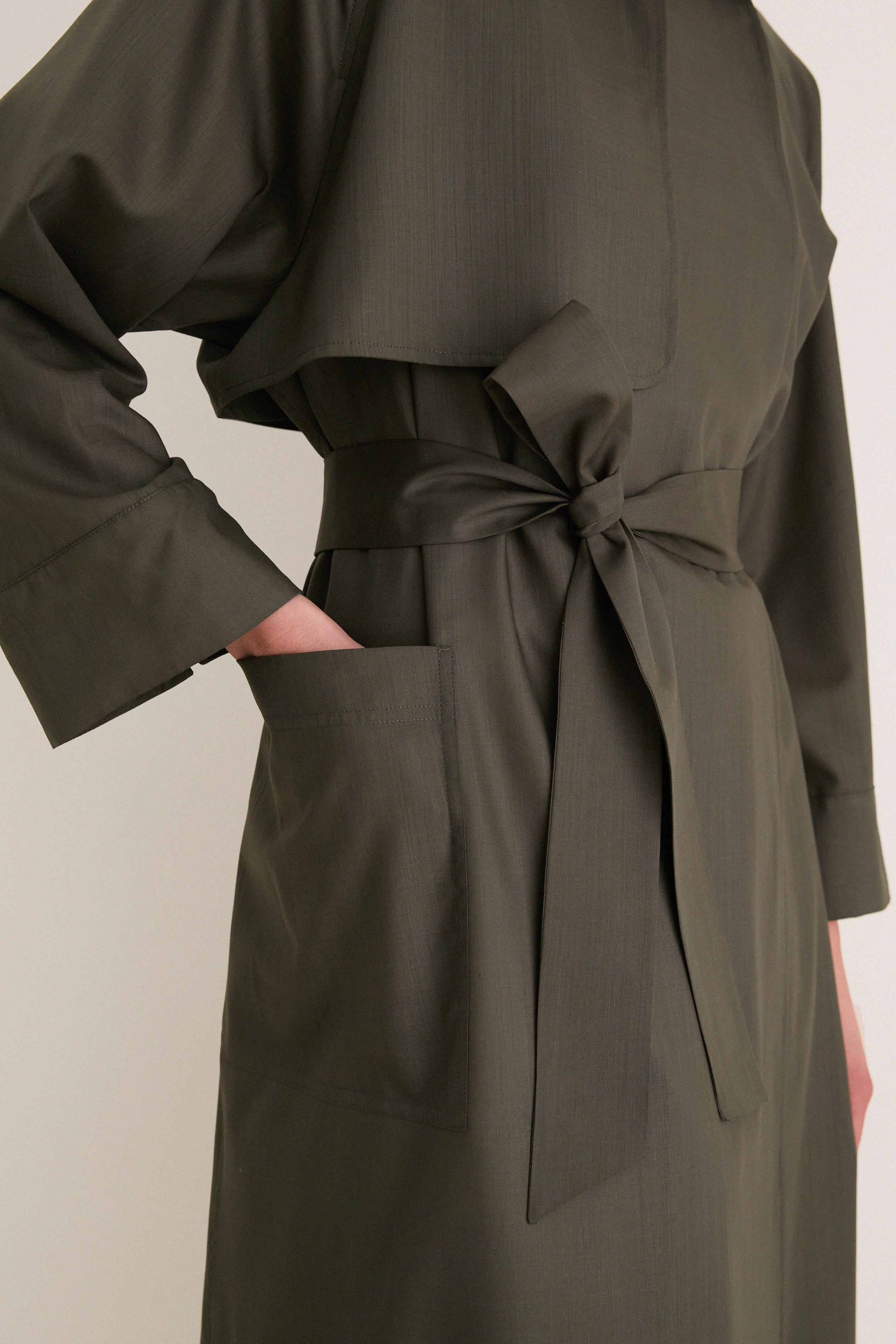 Army Green Tropical Coat