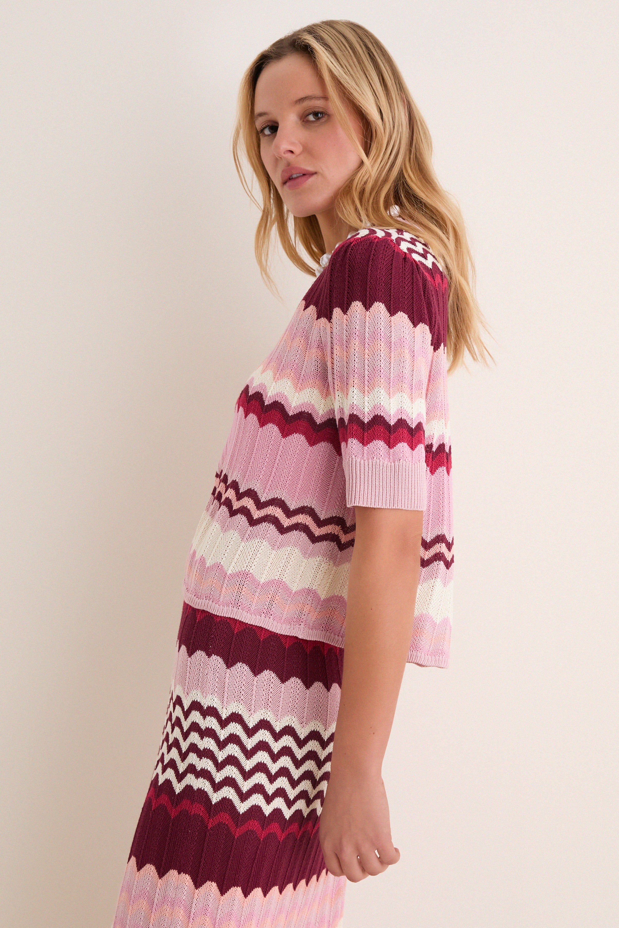 La Vie En Rose Stripe Sylvie Top