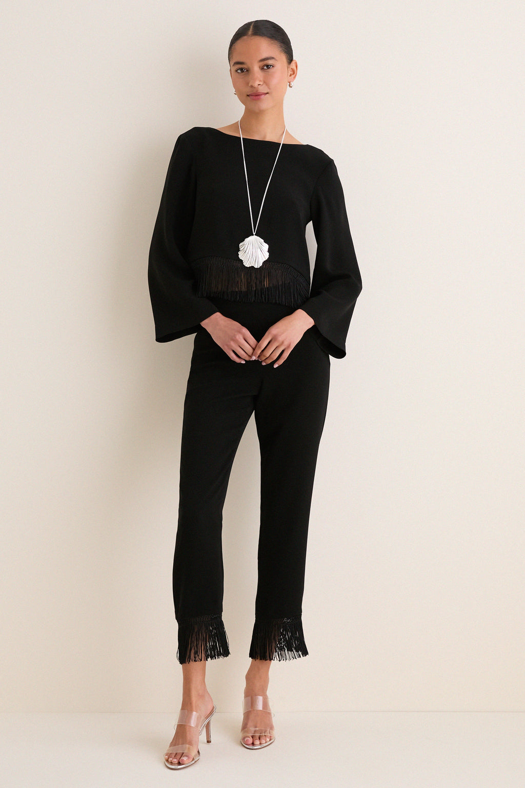 Black Bianca Blouse